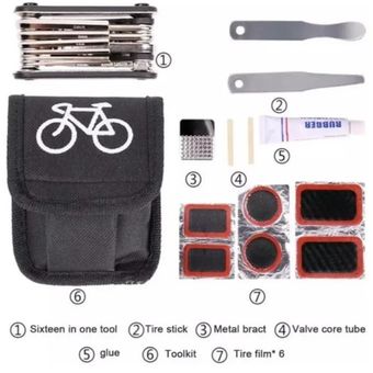 Kit de Herramientas Parches para Bicicleta