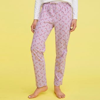 Pantalón Pijama Mujer Sybilla Absc1V22R-Púrpura - Sybilla Knasta Perú