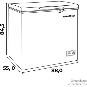 Congelador Horizontal Challenger 230 Litros Brutos - Challenger