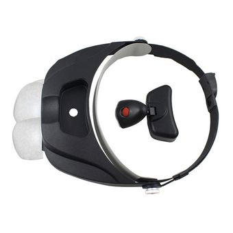 De diadema LED encendió la lupa con 4 diferentes lentes montado en la cabeza de la lupa 