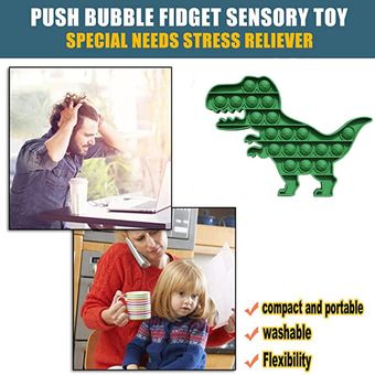 Juguete del empuje digital Push Pop Bubble Pop descompresor Squeeze juguete sensorial 