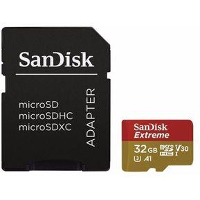 SanDisk Extreme 32GB MicroSDHC tarjeta de memoria 100MBs