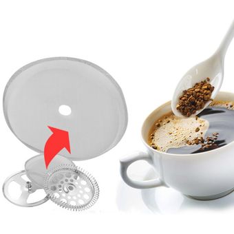 Filtros de café Espresso reutilizables cafetera a presión francesa 