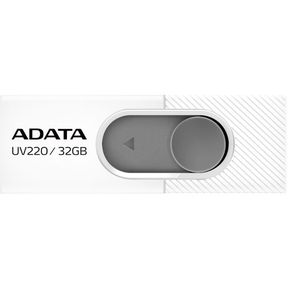 ADATA Memoria Flash USB 2.0 UV220, 32GB, Deslizable Color Bl...