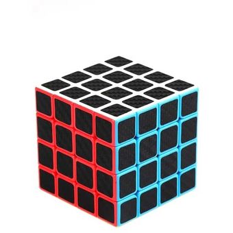 Cubo Rubik 4x4 Qiyi S2 Speed Cube Carbono