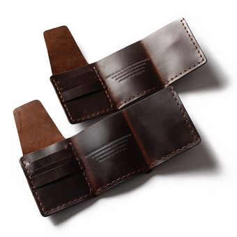 Cartera de piel para hombre Gathersun cartera grande de Walter Mitty hecha a mano billetera de auténtica personalizada con bolsillo para monedas(#Tan) LUN | Perú - UN055FA0LGI3XLPE