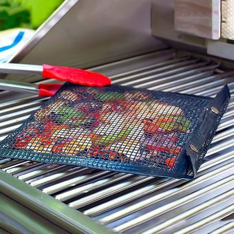 Bolsa de barbacoa antiadherente resistente a altas temperaturas 