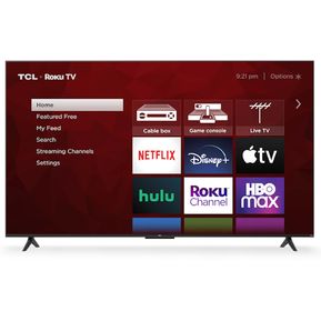 TCL Pantalla LED 4K 50 Roku TV Smart TV 4-Series 50S451