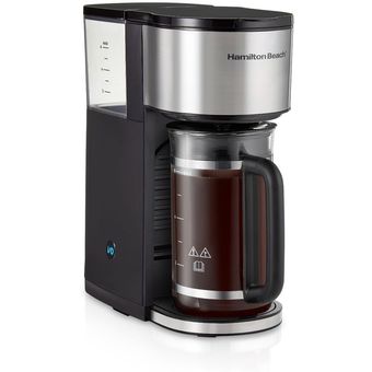 Hamilton Beach Home Barista 6-Cup Black 7-in-1 Coffee Maker 46251