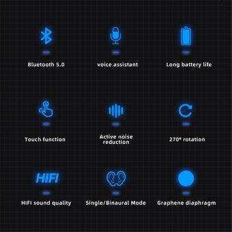 Llamadas Libres Hifi 5.0 Auriculares Bluetooth Iphone Mijo 