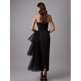 Marie Blanc Vestido bustier negro elegante Moda Vestidos Vestidos bustier 