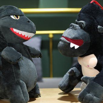 muñeco de peluche de anime King Kong vs Godzilla 