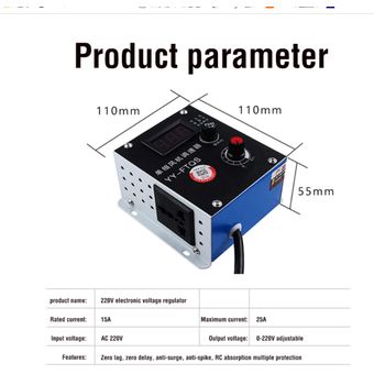 Controlador de velocidad del motor 220V 