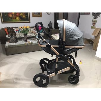 Coche Bebe Niño Niña Viajero Carriola Travel System Europeo Oferta Gris  plata - La Tiendita del Bebé