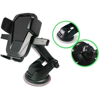 Soporte de Celular para Automóvil con Ventosa para Vidrio y Adaptador –  DELED Electronica y Accesorios