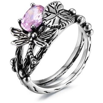 Bague Ringen Vintage Silver 925 Lady Jewelry Rings Ring De 
