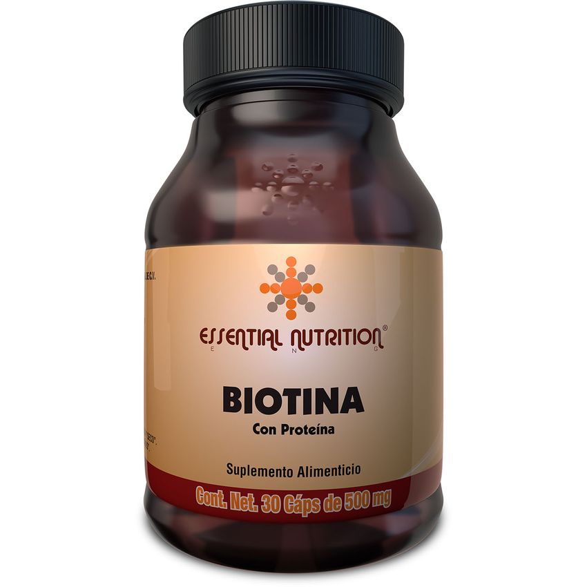 Biotina, 30 Cápsulas de 500 mg