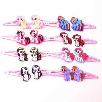 10 Uds. Horquillas de unicornio de dibujos animados para niña accesorios para el cabello para niña pinzas para el pelo pasadores 