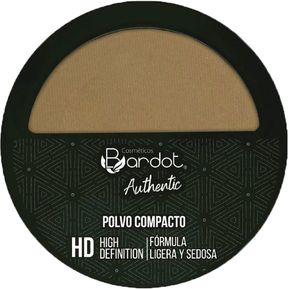 Polvo Compacto HD Tono 05 10gr Bardot Authentic Hidratante