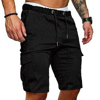 Pantalones cortos militares Cargo para hombre  pantalones cortos tác 
