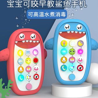 máquina de sonido de música de teléfono en inglés para niños juguetes educativos para niños pequeños Juguete de teléfono para bebé regalo para teléfono móvil 