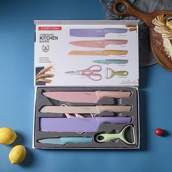 SET CUCHILLOS COCINA CERAMICA 6 PIEZAS – todoelectroofertas