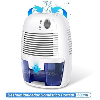 Mini deshumidificador de aire deshumidificadores eléctricos portátiles de  500 ml para la oficina de la habitación del hogar
