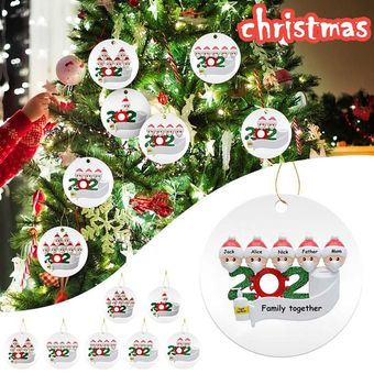 2020 Nueva decoración de árbol de Navidad iluminado colgante sin 