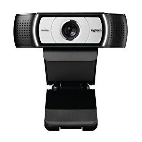 Cámara Web Logitech Hd Profesional Webcam C930e Negro