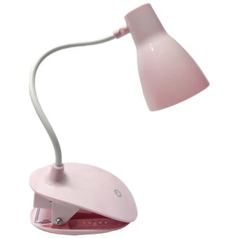 Lámpara LED flexible con pinza