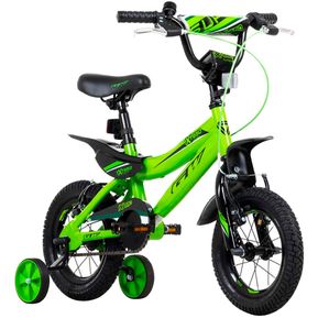 Bicicleta para niños rin 12 GW TXT 650 2 a 5 años verde limón