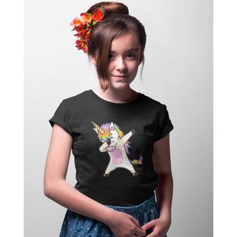Camisetas Para Niña Con Estampado Unicornio + Garantía | Colombia - WH869FA15GSSELCO