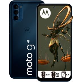 Celular Motorola Moto G41 6.4 6GB 128GB Dual SIM - Negro
