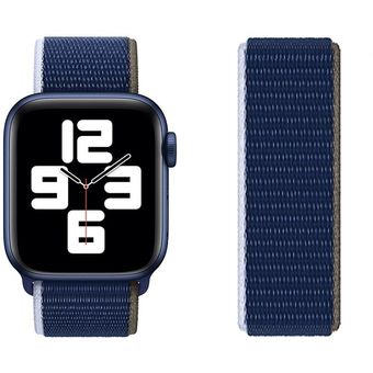 Pulso para smartwatch de Nylon tejido Azul