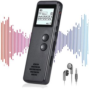 Grabadora Voz Digital Periodista Portatil USB MP3 SD 776 Horas Ng