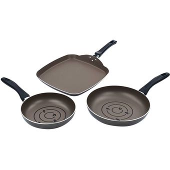 Set de cocina Cinsa Comal sarten y volteador