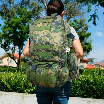 Morral Militar Grande 56 Litros T ctico Camping MM238 Linio