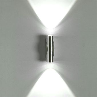 Nuevo 2W  6W LED de la pared de la pared hacia abajo la lámpara de la lámpara del espejo del espejo del escono el día  blanco cálido 