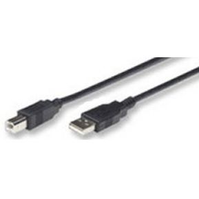 CABLE USB 2.0 MANHATTAN A-B DE 3.0 MTS NEGRO