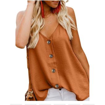 Blusa de discount tirantes con botones