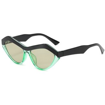 Ojos de gato negro gafas de sol diseñadoras de gafas demujer 