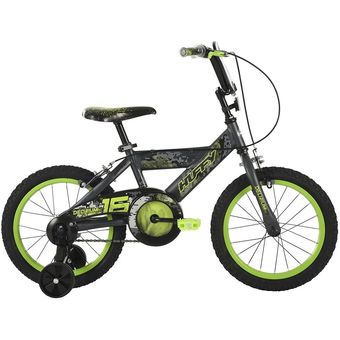  Huffy Bicicleta de montaña para niños de 24 pulgadas, color  gris : Deportes y Actividades al Aire Libre