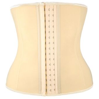 Formador de látex de cintura corset hueso de acero de faja de cuerpo superi 