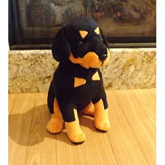 peluche de rottweiler