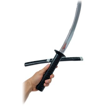 Espada Ninja Katana Samurai 60cm Disfraz Metalizada hallowee