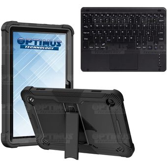 Teclado inalámbrico para tableta  Fire HD 8, teclado Bluetooth  portátil delgado universal compatible con  Fire Tablet HD 8 teclado  con