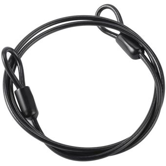 Cable de alambre de acero de cuerda de 100 cm para deportes al aire libre de la bici candado de bicicleta Ciclismo 