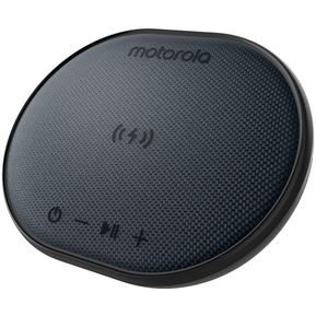 Bocina Motorola Sonic Sub 500 Bluetooth Ipx7 Cargador Qi 15h Negro