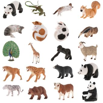 Figuras de animales de plástico selva bosque aula juguetes | Linio México - GE598TB16SB87LMX