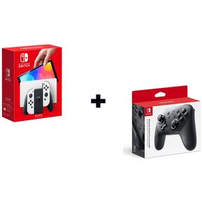 Consola Nintendo Switch OLED Blanco + Control Pro